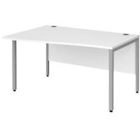 Dams International Wave Desk MB14WLSWH 1,400 x 990 x 725 x 800 - 990 mm