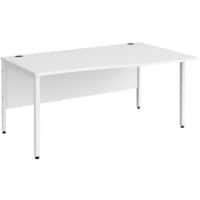 Dams International Wave Desk MB16WRWHWH 1,600 x 990 x 725 x 800 - 990 mm