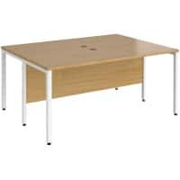 Dams International Desk MB1612BWHO 1,600 x 1,200 x 725 mm