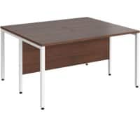 Dams International Desk MB1412BWHW 1,400 x 1,200 x 725 mm