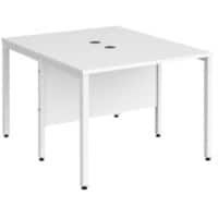 Dams International Desk MB1012BWHWH 1,000 x 1,200 x 725 mm