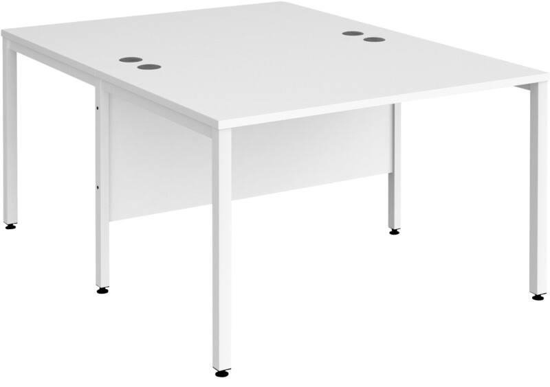 Dams International Desk MB1216BWHWH 1,200 x 1,600 x 725 mm