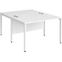 Dams International Desk MB1216BWHWH 1,200 x 1,600 x 725 mm