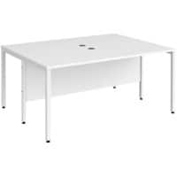 Dams International Desk MB1612BWHWH 1,600 x 1,200 x 725 mm