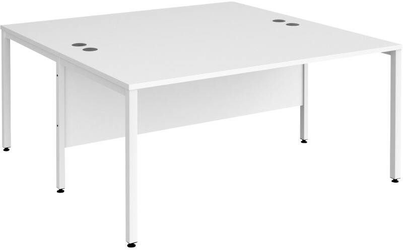 Dams International Desk MB1616BWHWH 1,600 x 1,600 x 725 mm