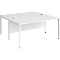 Dams International Desk MB1616BWHWH 1,600 x 1,600 x 725 mm