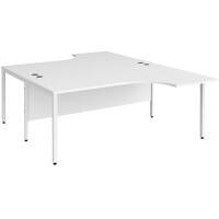 Dams International Desk MB18EBWHWH 1,800 x 2,000 x 725 mm