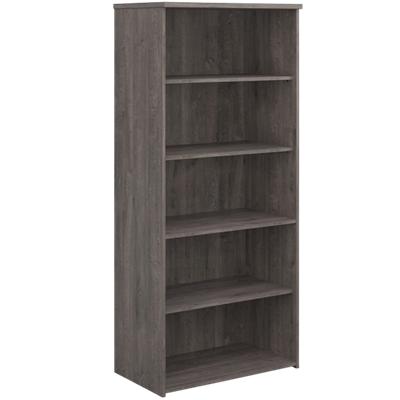 Dams International Universal Storage Bookcase Wood 800 x 470 x 1,790 mm Oak Dark Brown