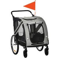 PawHut Pet Bike Trailer D00-144GY