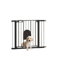 PawHut Pet Safety Gate D06-110V01BK