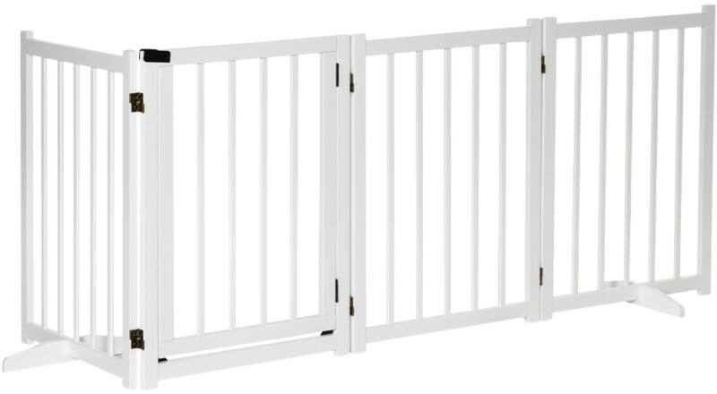 PawHut Pet Safety Gate D06-117WT