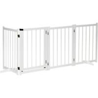 PawHut Pet Safety Gate D06-117WT