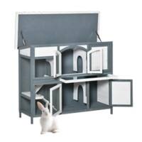 PawHut Rabbit Cage D51-273