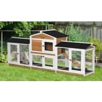 PawHut Rabbit Hutch D51-313