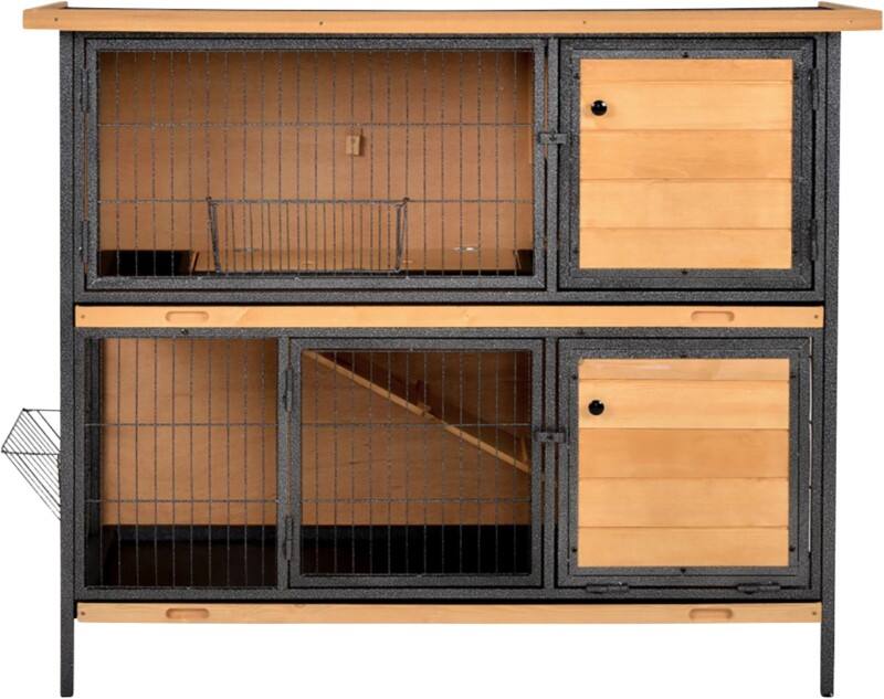 PawHut Rabbit Hutch D51-180