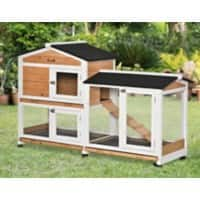 PawHut Rabbit Hutch D51-314YL