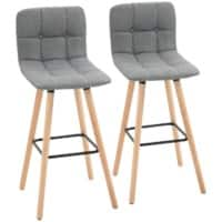 HOMCOM Bar Stool 835-530V70 Grey