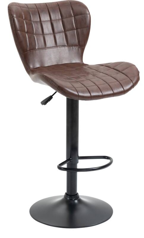 HOMCOM Bar Stool 835-544V70BN Brown