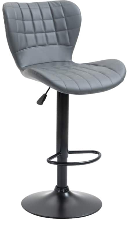 HOMCOM Bar Stool 835-544V70 Grey