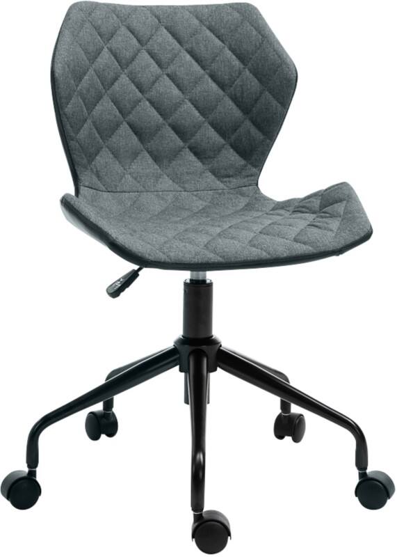 HOMCOM Swivel Chair Grey 50 x 48 x 78 mm
