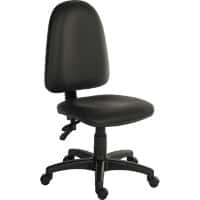 TEKNIK Ergo Twin Office Chair Optional Armrest Black 120 kg 2900PU 460 x 440 x 1,080 mm