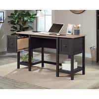Teknik Home Office Desk Black 1,370 x 494 x 756 mm