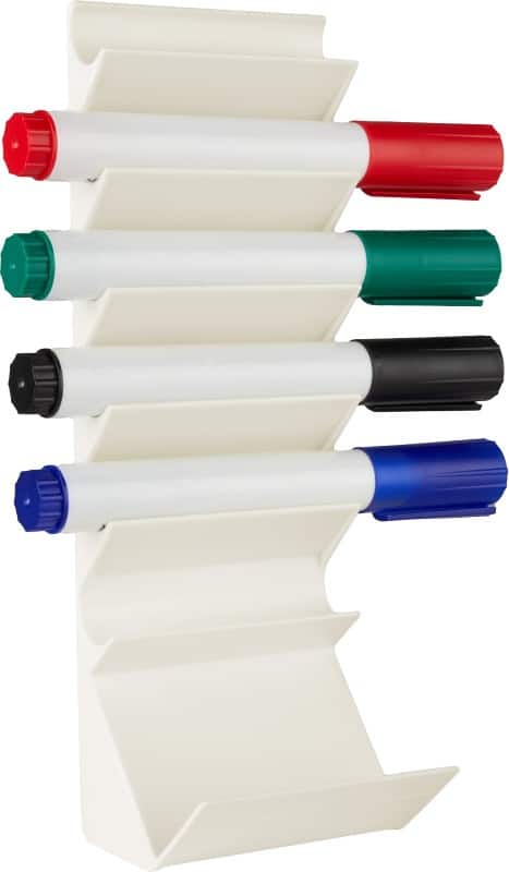 Viking Whiteboard Pen Holder for 6 Pens Magnetic