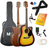 3rd Avenue Acoustic Guitar Set Sunburst