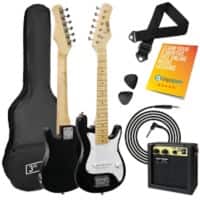 3rd Avenue Junior Electric Guitar Set Black
