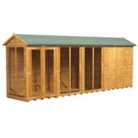 Power Apex Summerhouse 552.8 (W) x 552.8 (D) x 214.7 (H) cm 184PASHC6