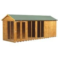 Power Apex Summerhouse 552.8 (W) x 552.8 (D) x 228.8 (H) cm 186PASHC4