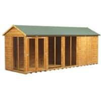 Power Apex Summerhouse 552.8 (W) x 552.8 (D) x 228.8 (H) cm 186PASHC6