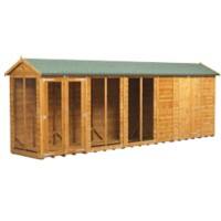 Power Apex Summerhouse 612.8 (W) x 612.8 (D) x 214.7 (H) cm 204PASHC6