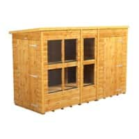 Power Pent Potting Shed 314.8 (W) x 314.8 (D) x 202.8 (H) cm 104PPPSC4