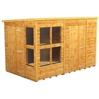 Power Pent Potting Shed 314.8 (W) x 314.8 (D) x 202.8 (H) cm 106PPPSC6