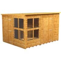 Power Pent Potting Shed 314.8 (W) x 314.8 (D) x 202.8 (H) cm 108PPPSC6