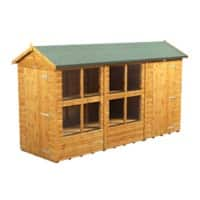 Power Apex Potting Shed 373.8 (W) x 373.8 (D) x 214.7 (H) cm 124PAPSC4