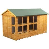 Power Apex Potting Shed 373.8 (W) x 373.8 (D) x 228.8 (H) cm 126PAPSC4