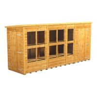 Power Pent Potting Shed 433.8 (W) x 433.8 (D) x 202.8 (H) cm 144PPPSC4