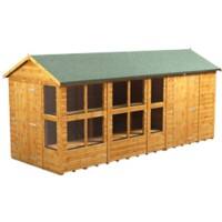 Power Apex Potting Shed 493.8 (W) x 493.8 (D) x 228.8 (H) cm 166PAPSC6