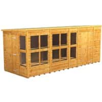 Power Pent Potting Shed 493.8 (W) x 493.8 (D) x 202.8 (H) cm 166PPPSC6