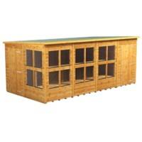 Power Pent Potting Shed 492.8 (W) x 492.8 (D) x 202.8 (H) cm 168PPPSC4