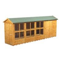 Power Apex Potting Shed 552.8 (W) x 552.8 (D) x 214.7 (H) cm 184PAPSC6