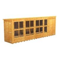 Power Pent Potting Shed 552.8 (W) x 552.8 (D) x 202.8 (H) cm 184PPPSC4