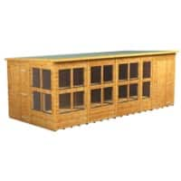 Power Pent Potting Shed 552.8 (W) x 552.8 (D) x 202.8 (H) cm 188PPPSC4