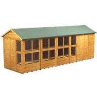 Power Apex Potting Shed 612.8 (W) x 612.8 (D) x 228.8 (H) cm 206PAPSC6