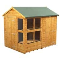 Power Apex Potting Shed 254.8 (W) x 254.8 (D) x 228.8 (H) cm 86PAPSC4