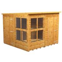 Power Pent Potting Shed 254.8 (W) x 254.8 (D) x 202.8 (H) cm 88PPPSC4