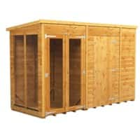 Power Pent Summerhouse 314.8 (W) x 314.8 (D) x 202.8 (H) cm 104PPSHC6