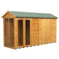 Power Apex Summerhouse 374.8 (W) x 374.8 (D) x 214.7 (H) cm 124PASHC6